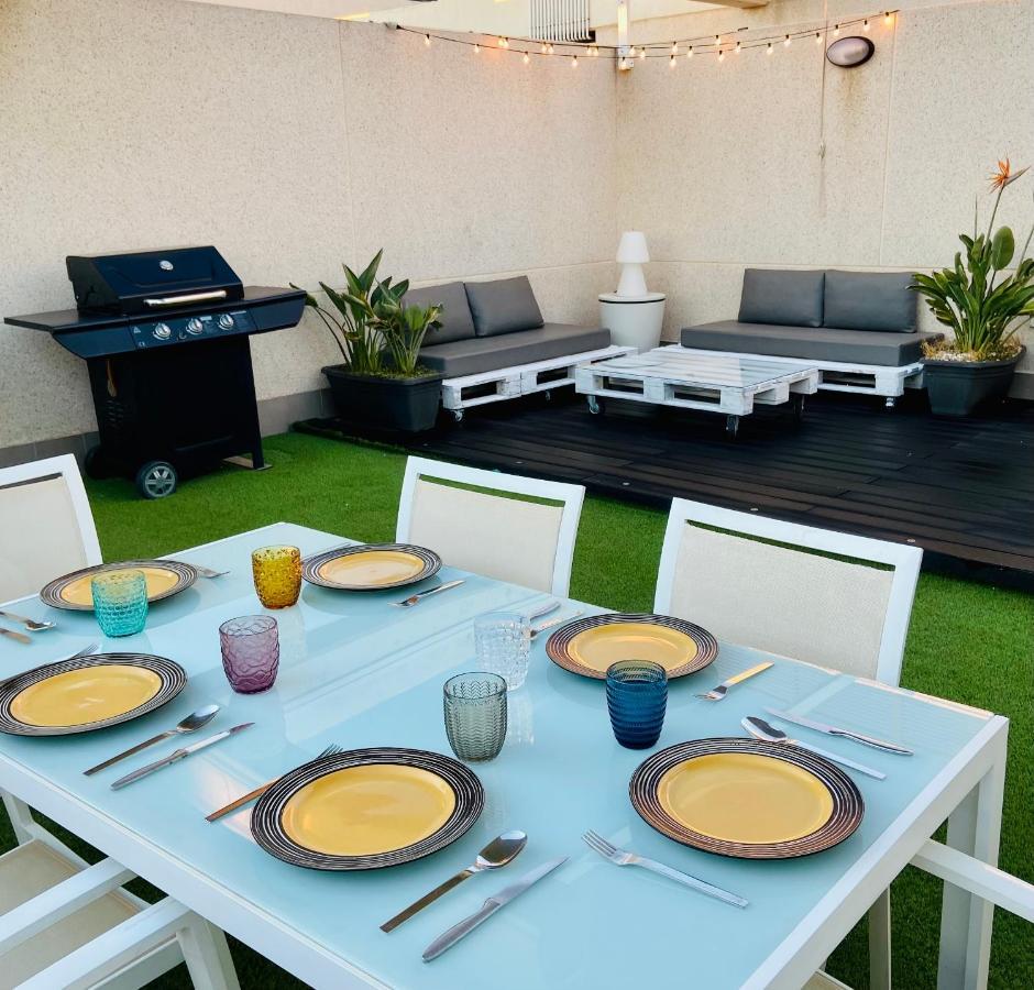 Patacona Premium Penthouse Sea Views & Barbecue Apartment Valencia Ngoại thất bức ảnh