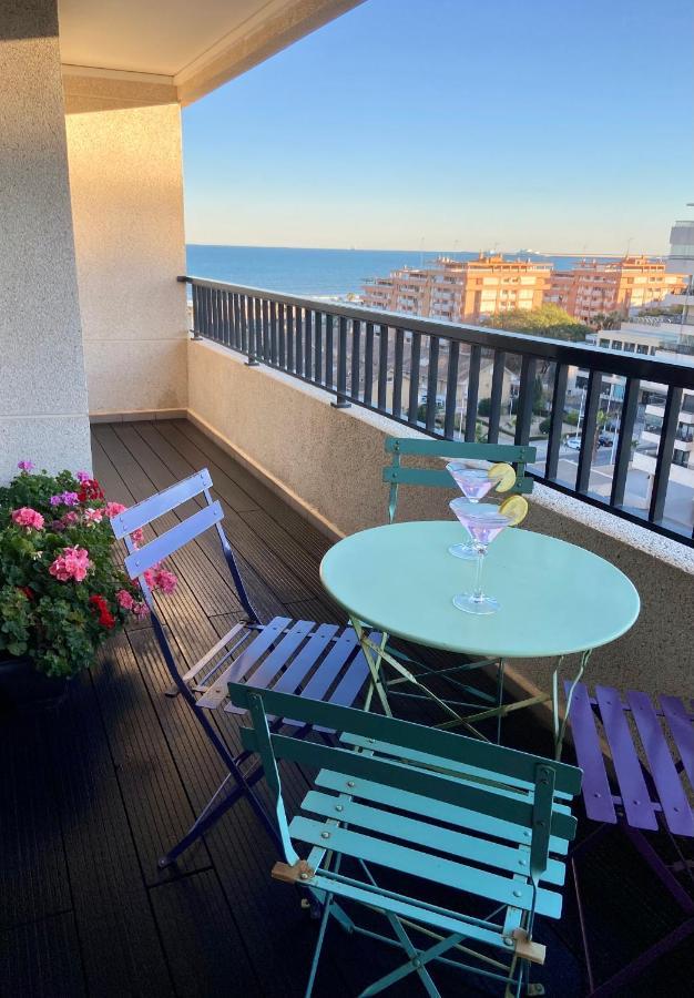 Patacona Premium Penthouse Sea Views & Barbecue Apartment Valencia Ngoại thất bức ảnh
